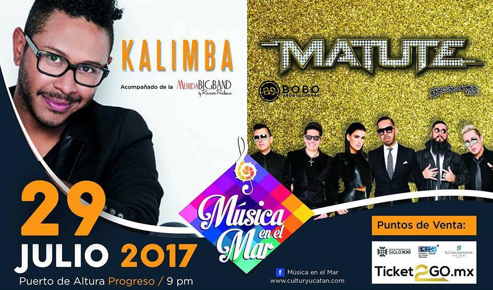 Matute y Kalimba en "Música en el Mar" Matute y Kalimba en "Música en el Mar"