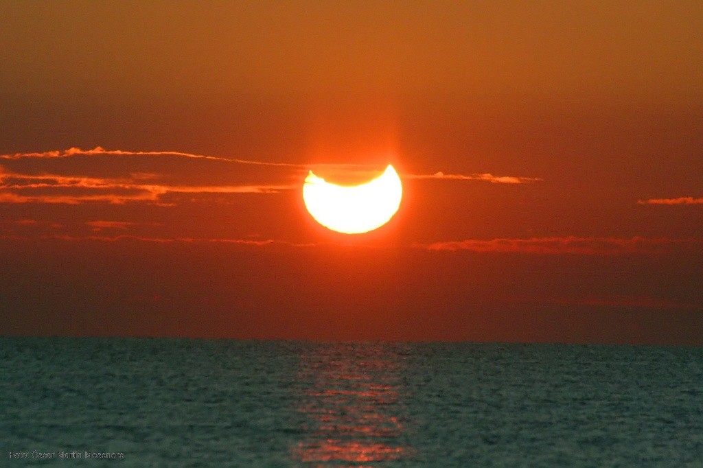 Este 21 de agosto habrá un eclipse parcial de Sol Este 21 de agosto habrá un eclipse parcial de Sol