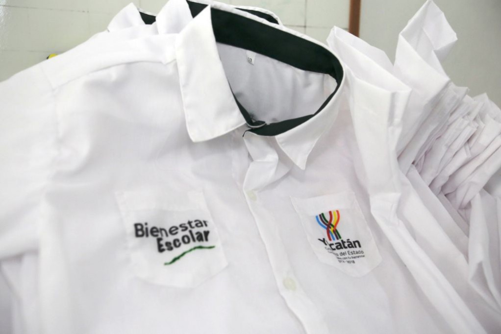 Listos los uniformes de Bienestar Escolar Listos los uniformes de Bienestar Escolar
