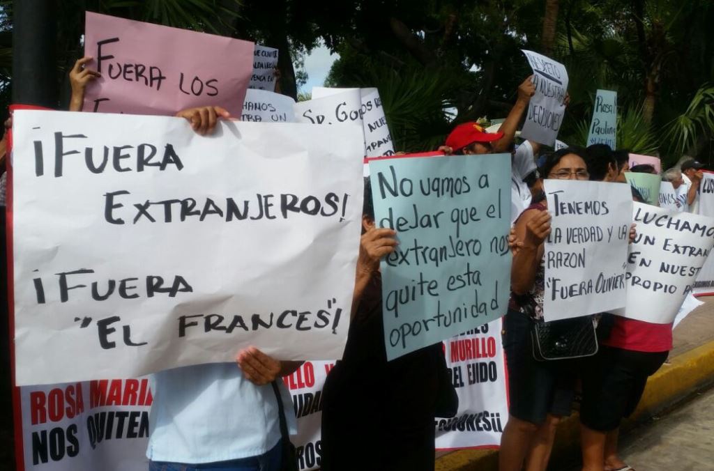 Protesta de ejidatarios de Suma de Hidalgo Protesta de ejidatarios de Suma de Hidalgo