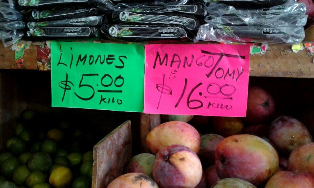 Baja el precio de la naranja y el limón Baja el precio de la naranja y el limón