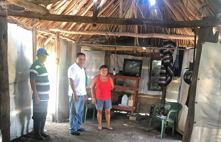 Constatan distribución de acciones de vivienda en comisarías tizimileñas Constatan distribución de acciones de vivienda en comisarías tizimileñas