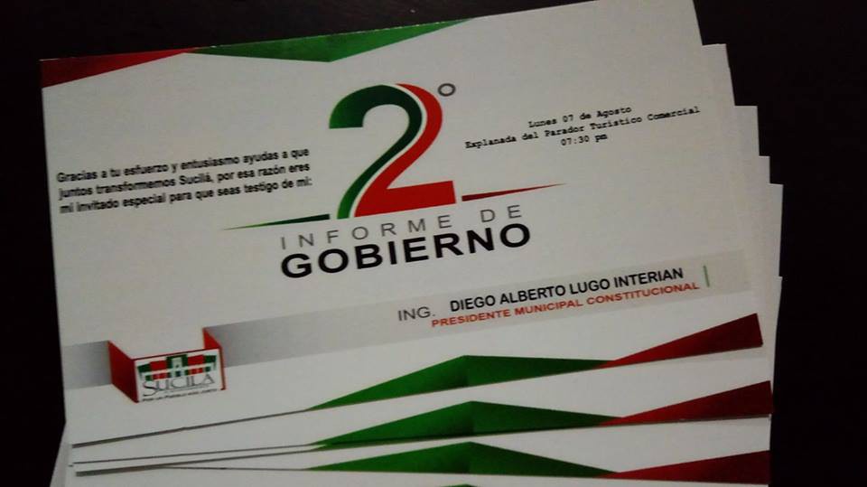 Este lunes 2do Informe de Gobierno de Diego Lugo Este lunes 2do Informe de Gobierno de Diego Lugo