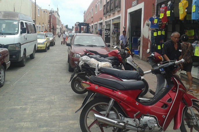 Designan áreas de motos en el Centro Histórico de Valladolid Designan áreas de motos en el Centro Histórico de Valladolid