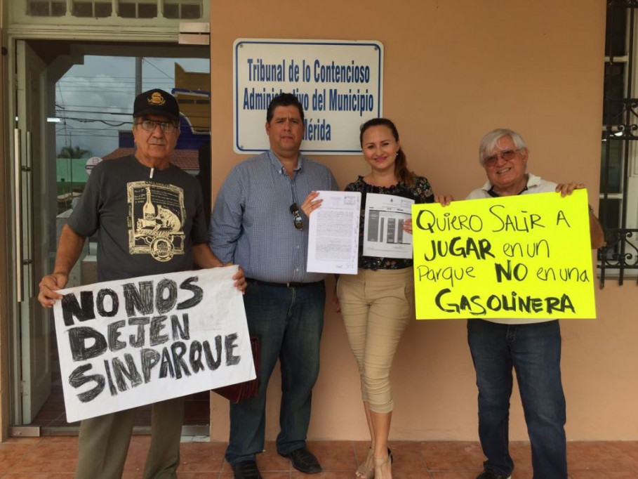 Denuncian construcción ilegal de gasolinera Denuncian construcción ilegal de gasolinera