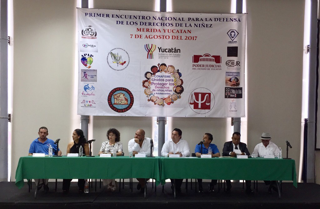 Realizan en Yucatán encuentro por la niñez Realizan en Yucatán encuentro por la niñez