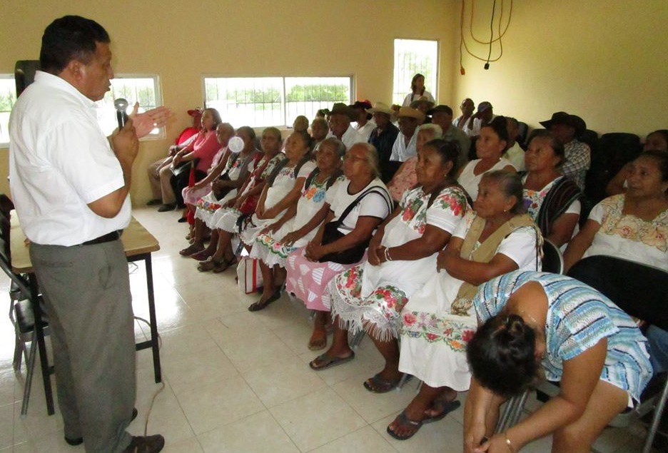 Enseñan a adultos mayores de Espita cuáles son sus derechos Enseñan a adultos mayores de Espita cuáles son sus derechos