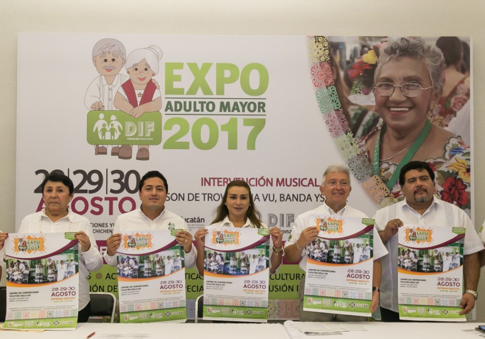 Presentan la Expo Adulto Mayor 2017 Presentan la Expo Adulto Mayor 2017