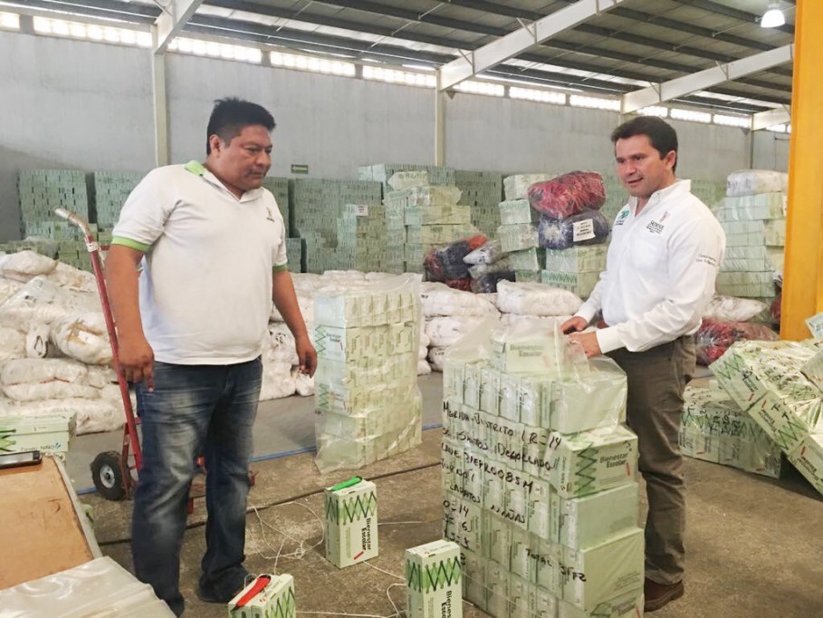 Casi listos los paquetes de Bienestar Escolar Casi listos los paquetes de Bienestar Escolar