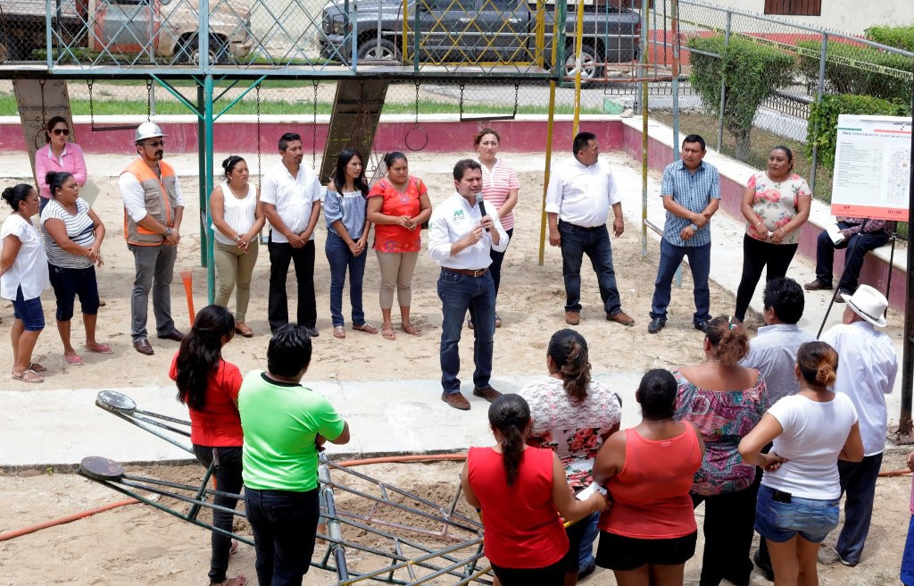 Realizan más obras para la convivencia comunitaria Realizan más obras para la convivencia comunitaria