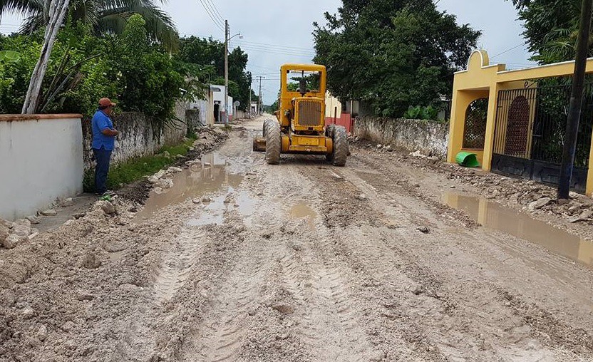 Antes de la feria deben estar listas calles en construcción, en Sucilá Antes de la feria deben estar listas calles en construcción, en Sucilá