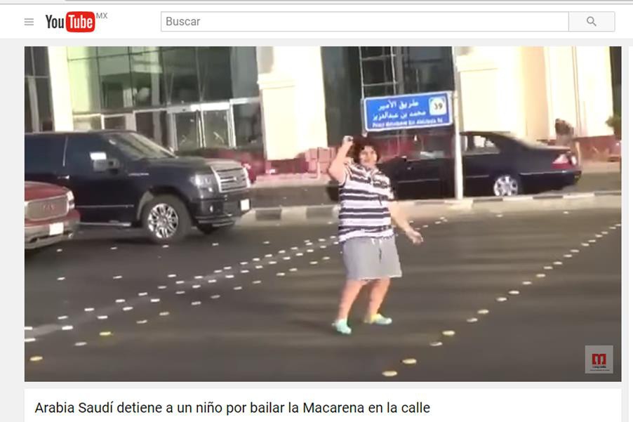 Lo arrestan por bailar "la Macarena" Lo arrestan por bailar "la Macarena"