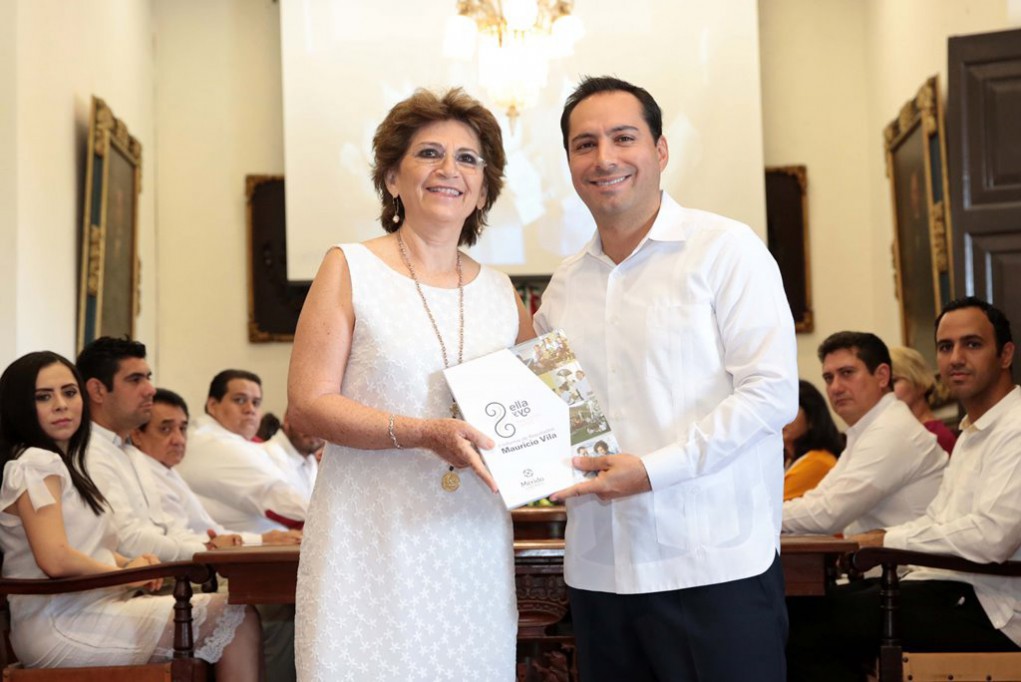 Mauricio Vila entrega su 2° Informe de Resultados Mauricio Vila entrega su 2° Informe de Resultados
