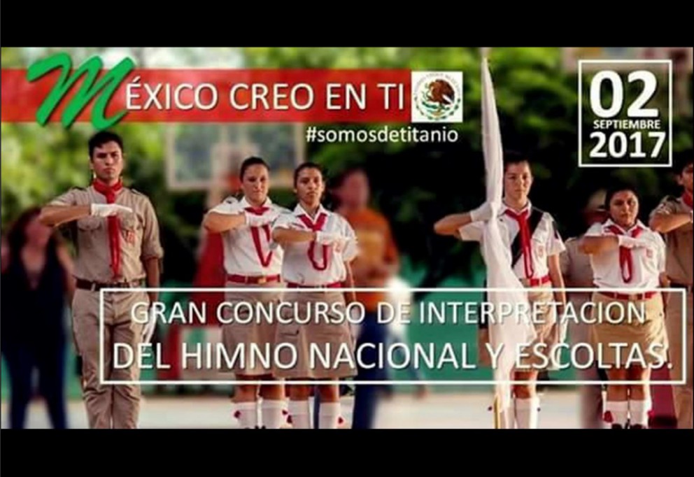 Scouts de México realizará concurso del Himno Nacional Scouts de México realizará concurso del Himno Nacional
