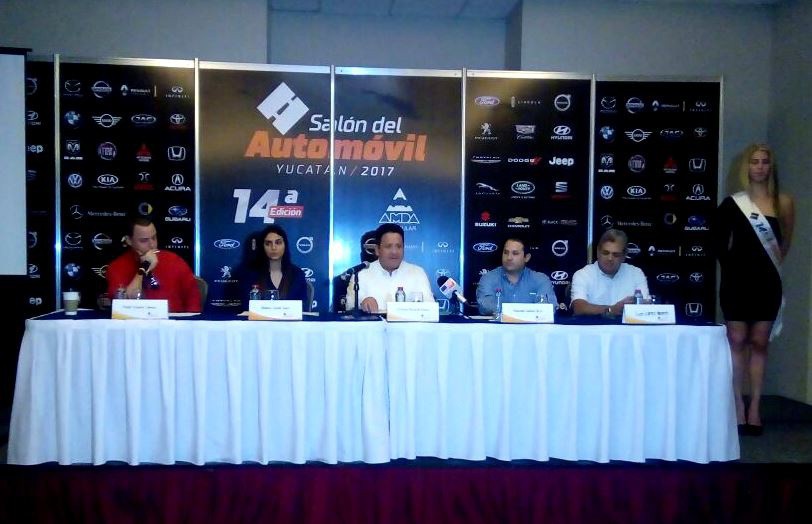 Presentan Salón del Automóvil Yucatán 2017 Presentan Salón del Automóvil Yucatán 2017