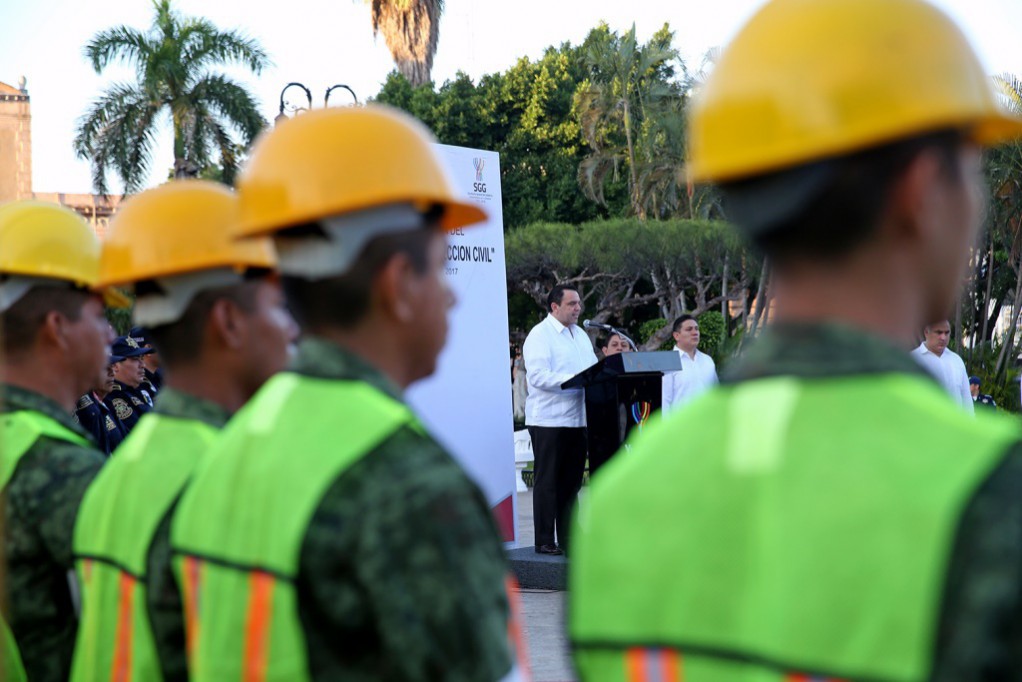 Conmemoran 32 años de Protección Civil Conmemoran 32 años de Protección Civil