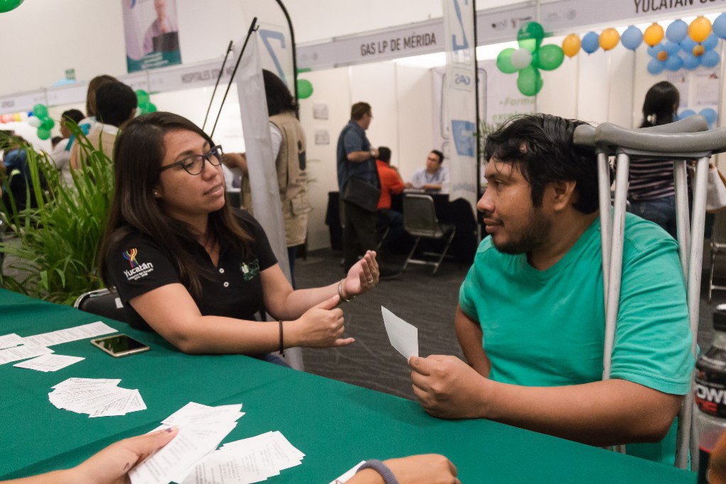Gran convocatoria en la 5ª Feria Nacional del Empleo Gran convocatoria en la 5ª Feria Nacional del Empleo