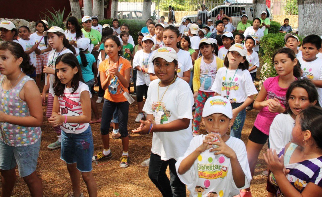 Esperan más de 40 mil niños en “Bienestar en Vacaciones” Esperan más de 40 mil niños en “Bienestar en Vacaciones”