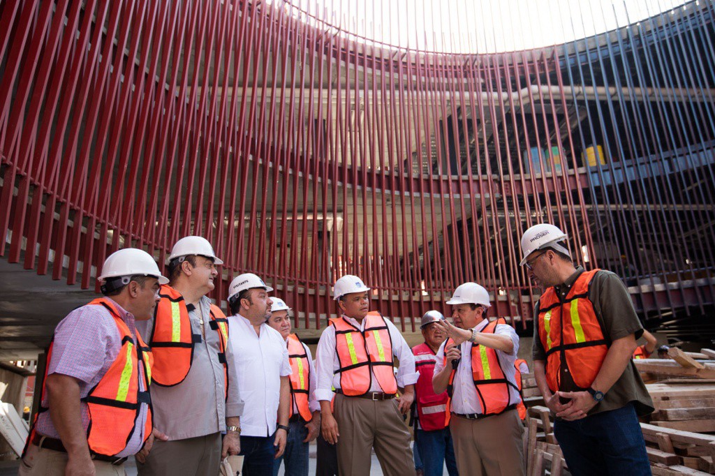 Avanza construcción del Palacio de la Música Avanza construcción del Palacio de la Música