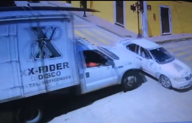 Otro accidente en centro de Valladolid Otro accidente en centro de Valladolid