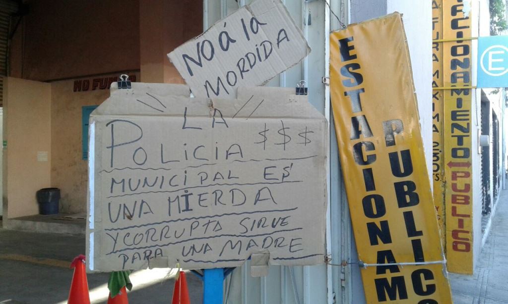 Denuncian chantaje de la Policía de Mérida Denuncian chantaje de la Policía de Mérida