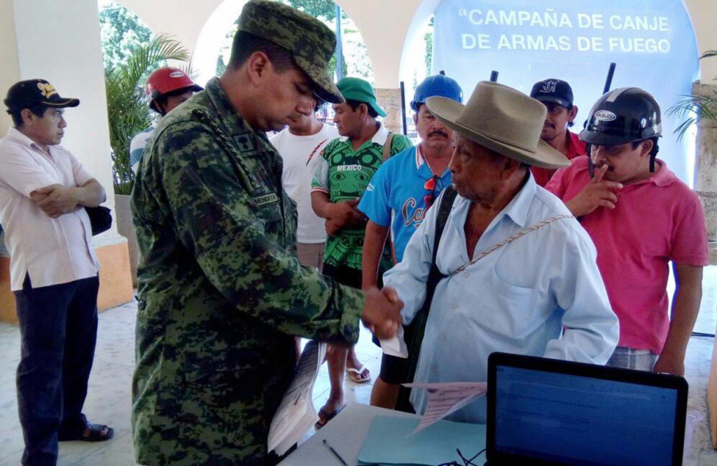 Sin registro 3 de cada 4 armas en Yucatán Sin registro 3 de cada 4 armas en Yucatán