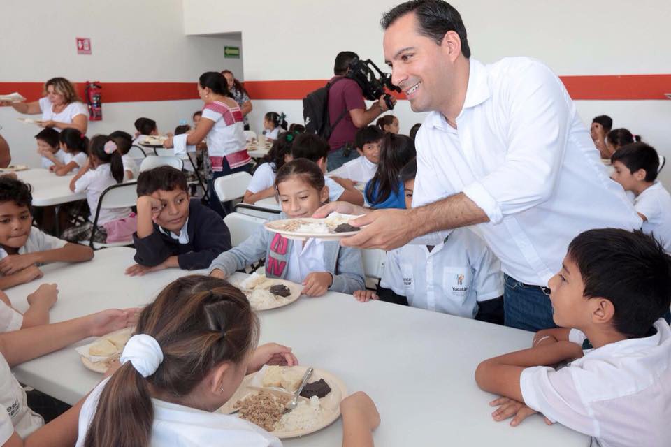 Inauguran comedor escolar en Villa Magna Sur Inauguran comedor escolar en Villa Magna Sur
