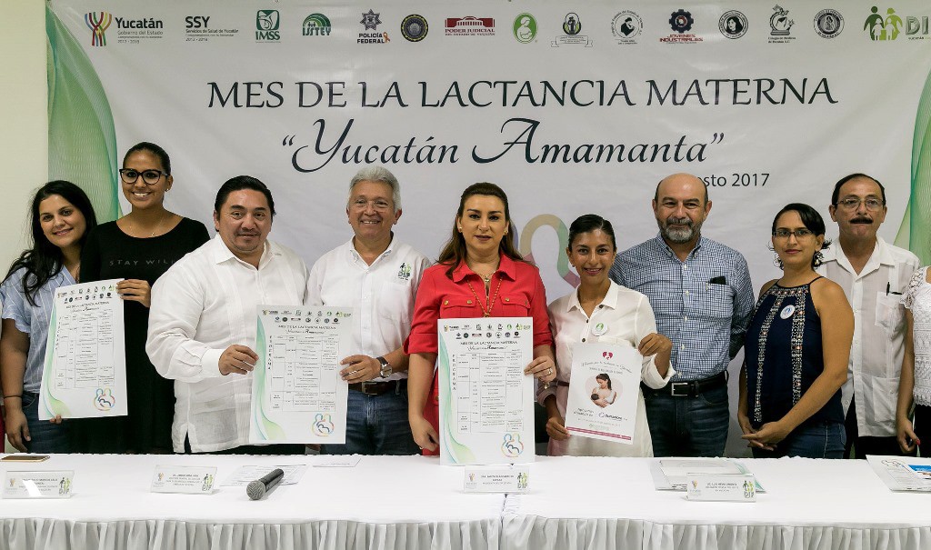 Presentan actividades de “Yucatán Amamanta” Presentan actividades de “Yucatán Amamanta”