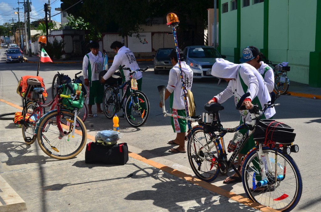 Yucatecos viajarán a la CdMx en bicicleta Yucatecos viajarán a la CdMx en bicicleta
