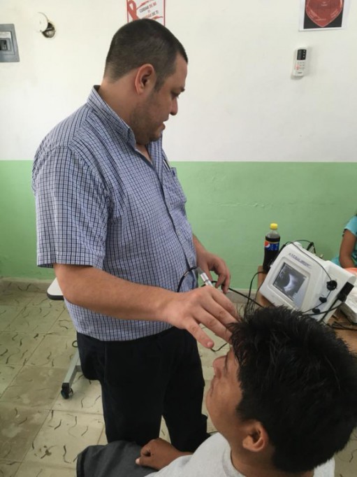 Brigada de oftalmología de nuevo en Sucilá