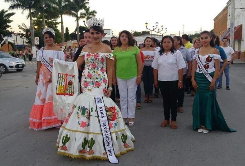 Marcialidad en Sucilá por 107 aniversario de la Revolución Marcialidad en Sucilá por 107 aniversario de la Revolución