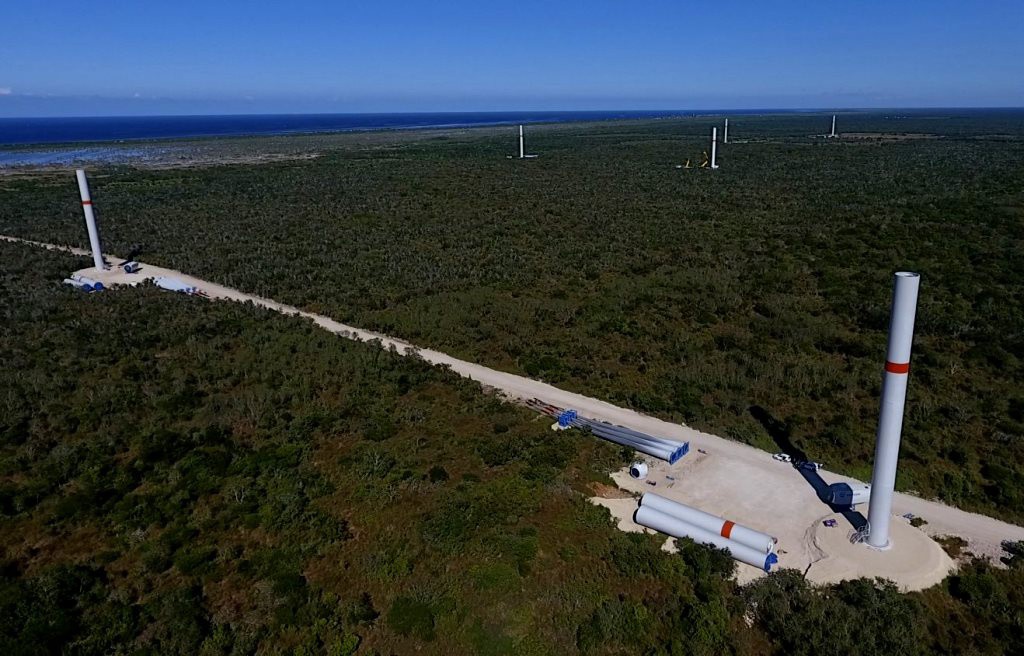 En marzo inauguran parque eólico en Dzilam de Bravo