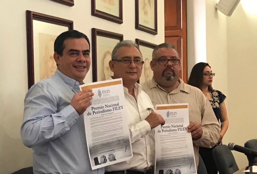 Abre convocatoria el Premio Nacional de Periodismo FILEY Abre convocatoria el Premio Nacional de Periodismo FILEY