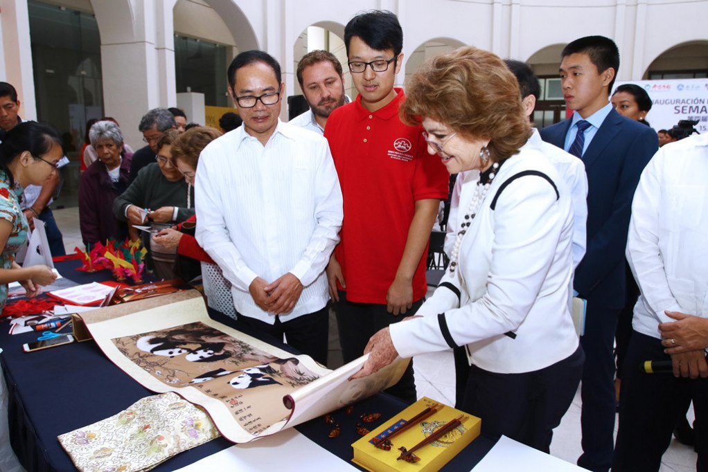 Inauguran la Semana China en el Mérida Fest Inauguran la Semana China en el Mérida Fest