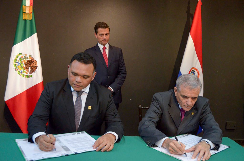 Yucatán concreta alianza estratégica con Paraguay 