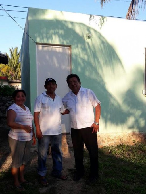 Supervisan construcción de acciones de vivienda en Espita Supervisan construcción de acciones de vivienda en Espita