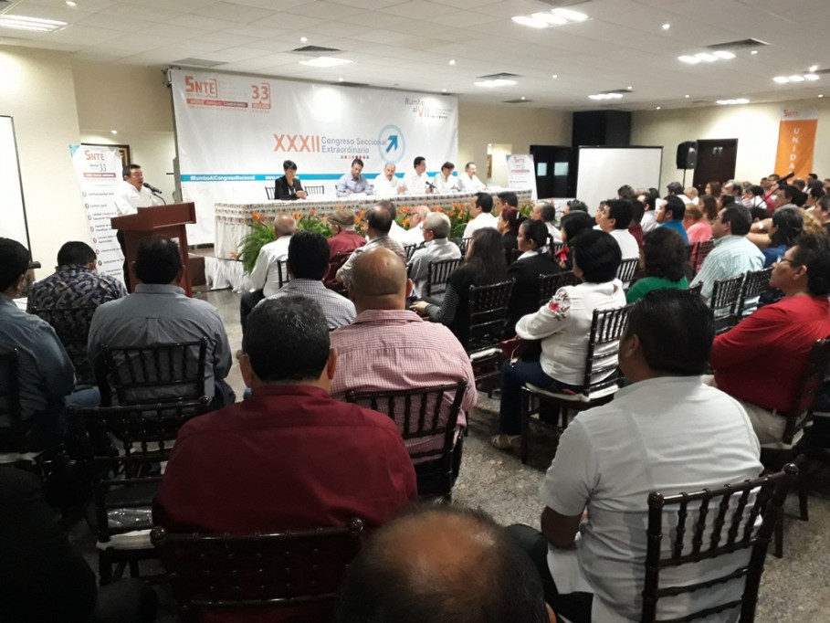 Docentes se preparan para elegir líderes sindicales Docentes se preparan para elegir líderes sindicales
