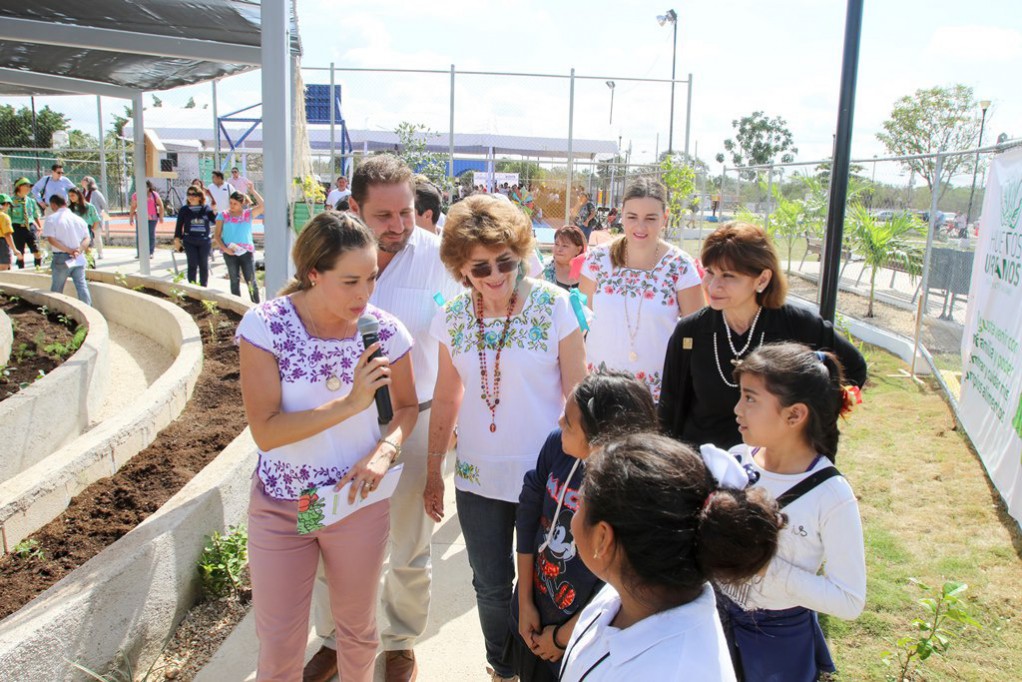 Inauguran huerto urbano en Mérida Inauguran huerto urbano en Mérida