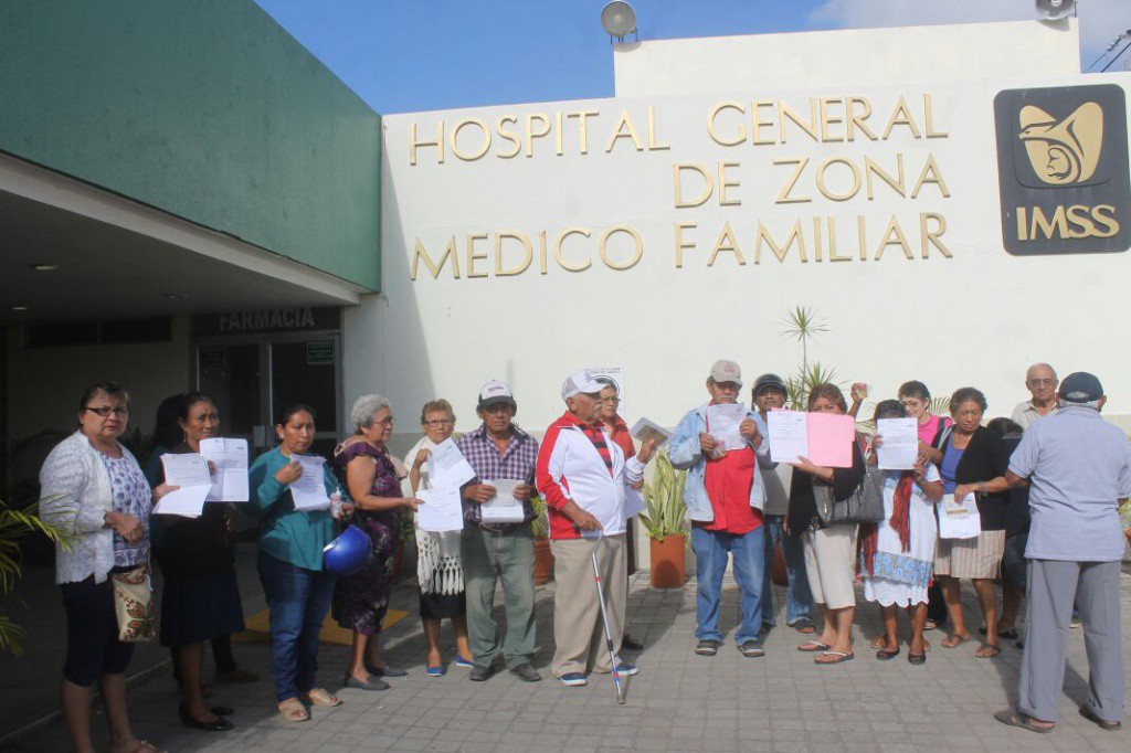 Los cita el seguro de Tizimín y no los atienden Los cita el seguro de Tizimín y no los atienden