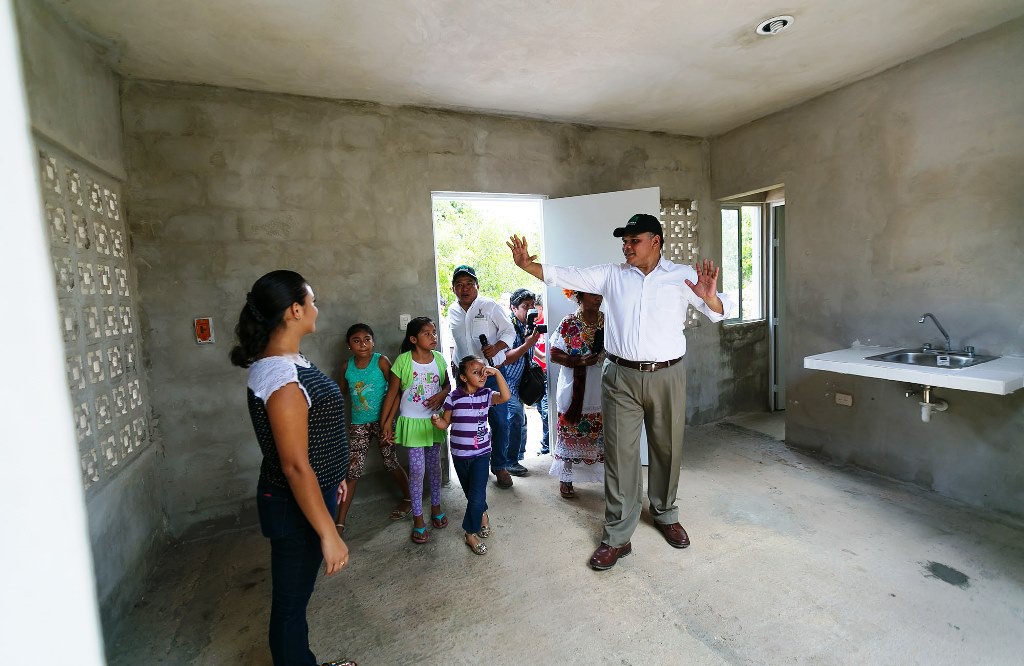 Acciones de vivienda, en todo el Estado Acciones de vivienda, en todo el Estado