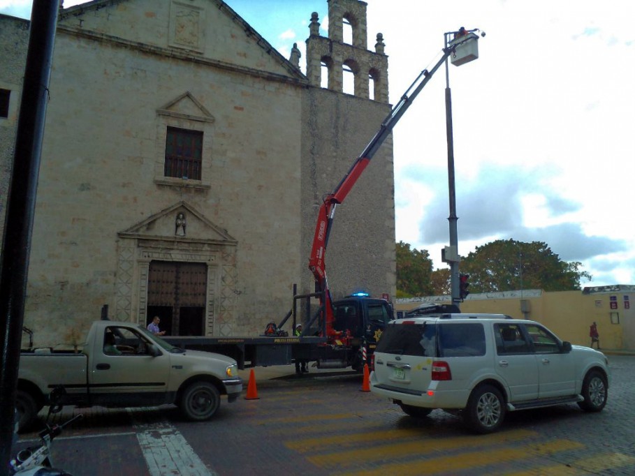 Instalará SSP modernas cámaras en el Centro Instalará SSP modernas cámaras en el Centro