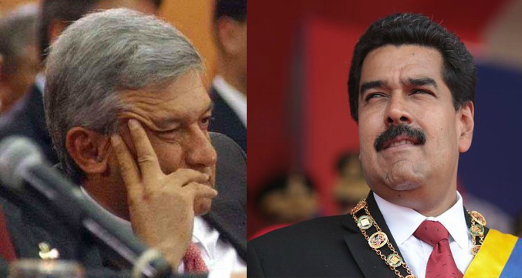 Denuncian a Maduro, quiere financiar a AMLO Denuncian a Maduro, quiere financiar a AMLO