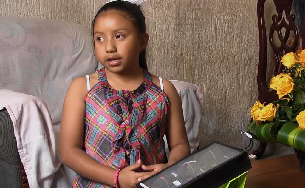 Niña de 8 años gana premio de Ciencia Nuclear Niña de 8 años gana premio de Ciencia Nuclear