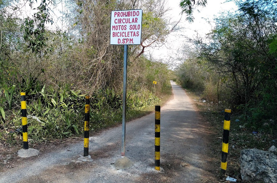 Prohiben circulación de motos en ciclopista de Valladolid Prohiben circulación de motos en ciclopista de Valladolid