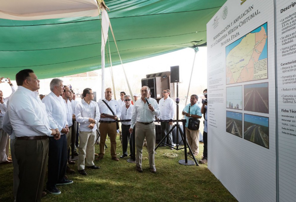 Inversión millonaria de SCT en Yucatán Inversión millonaria de SCT en Yucatán