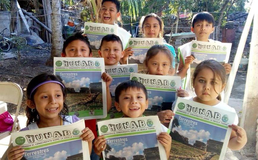 Hunab distribuirá periódicos ambientalistas Hunab distribuirá periódicos ambientalistas
