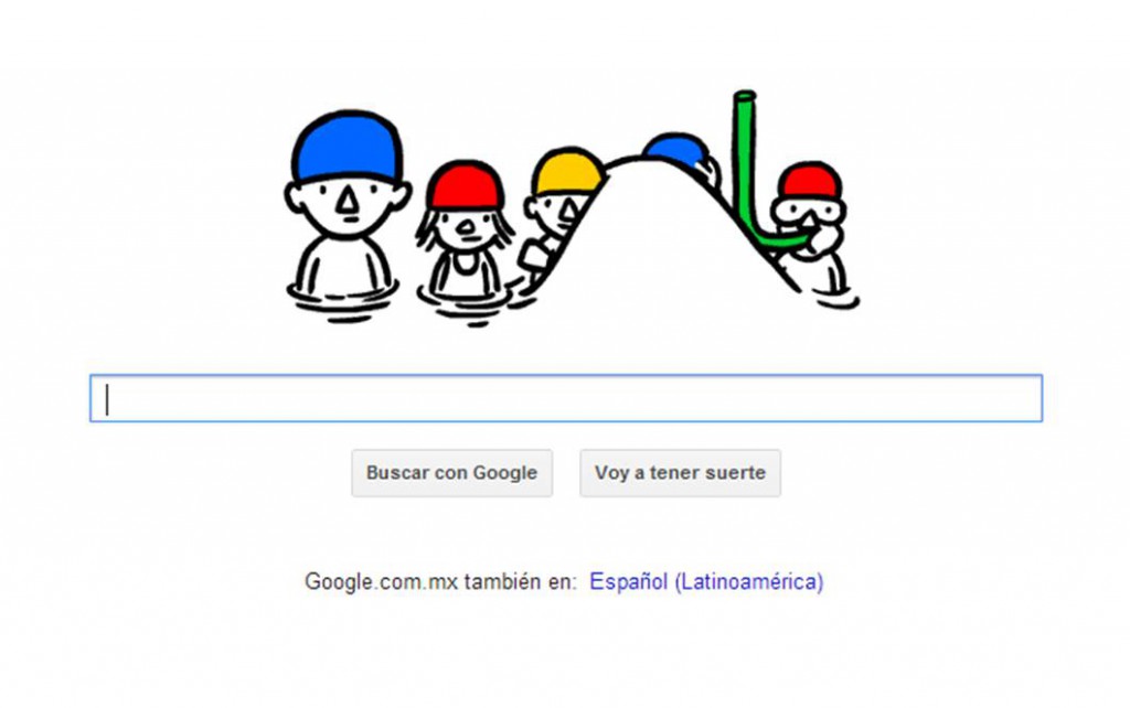 Google recibe el verano con un doodle Google recibe el verano con un doodle