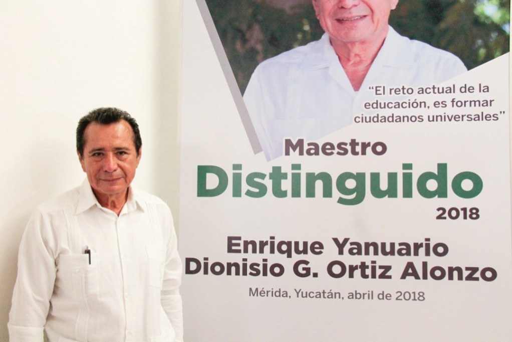 Dan a conocer al "Maestro Distinguido" 2018 Dan a conocer al "Maestro Distinguido" 2018