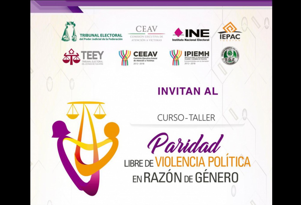 Invitan al curso-taller sobre violencia política Invitan al curso-taller sobre violencia política