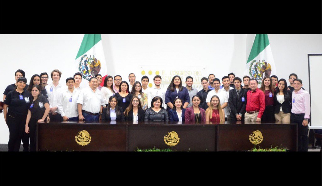 Realizan Congreso de Jóvenes Diputados Realizan Congreso de Jóvenes Diputados